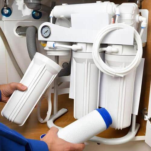 installation of a water filtration system